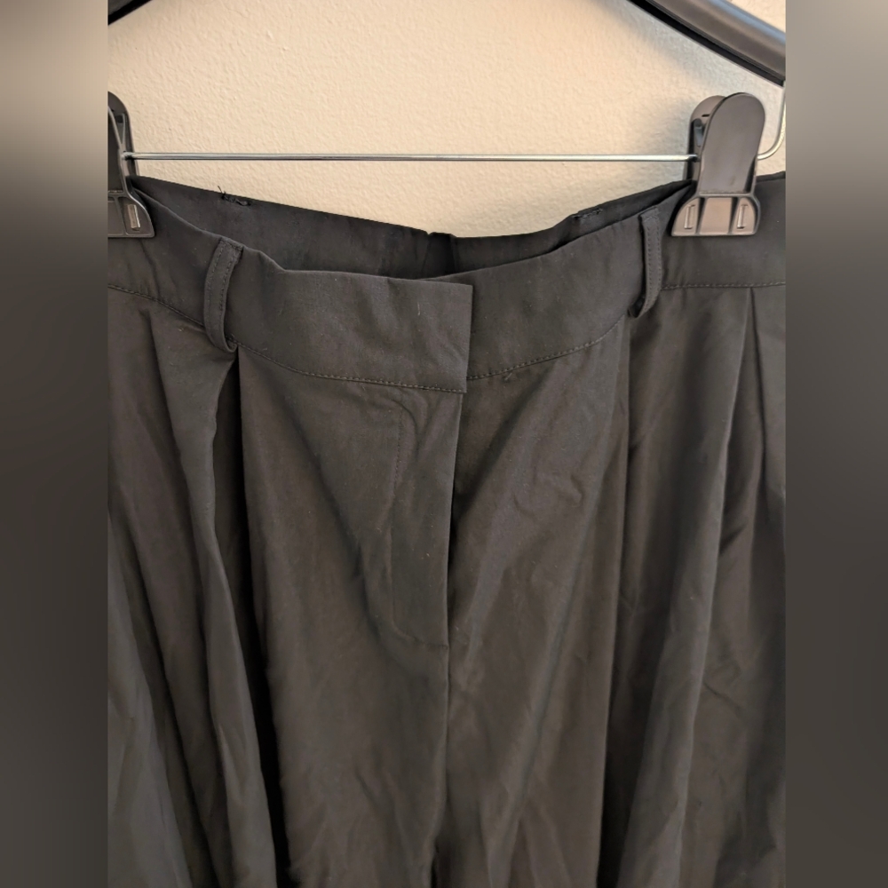 Uoozee Black High-Waisted Wide-Leg Pants – NWT – XL (Fits Like L) - Picture 4 of 8